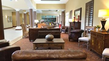 Zona de estar del vestíbulo