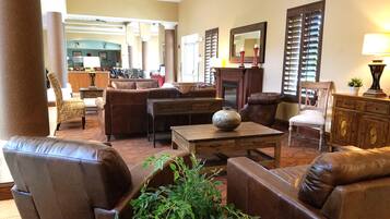 Zona de estar del vestíbulo