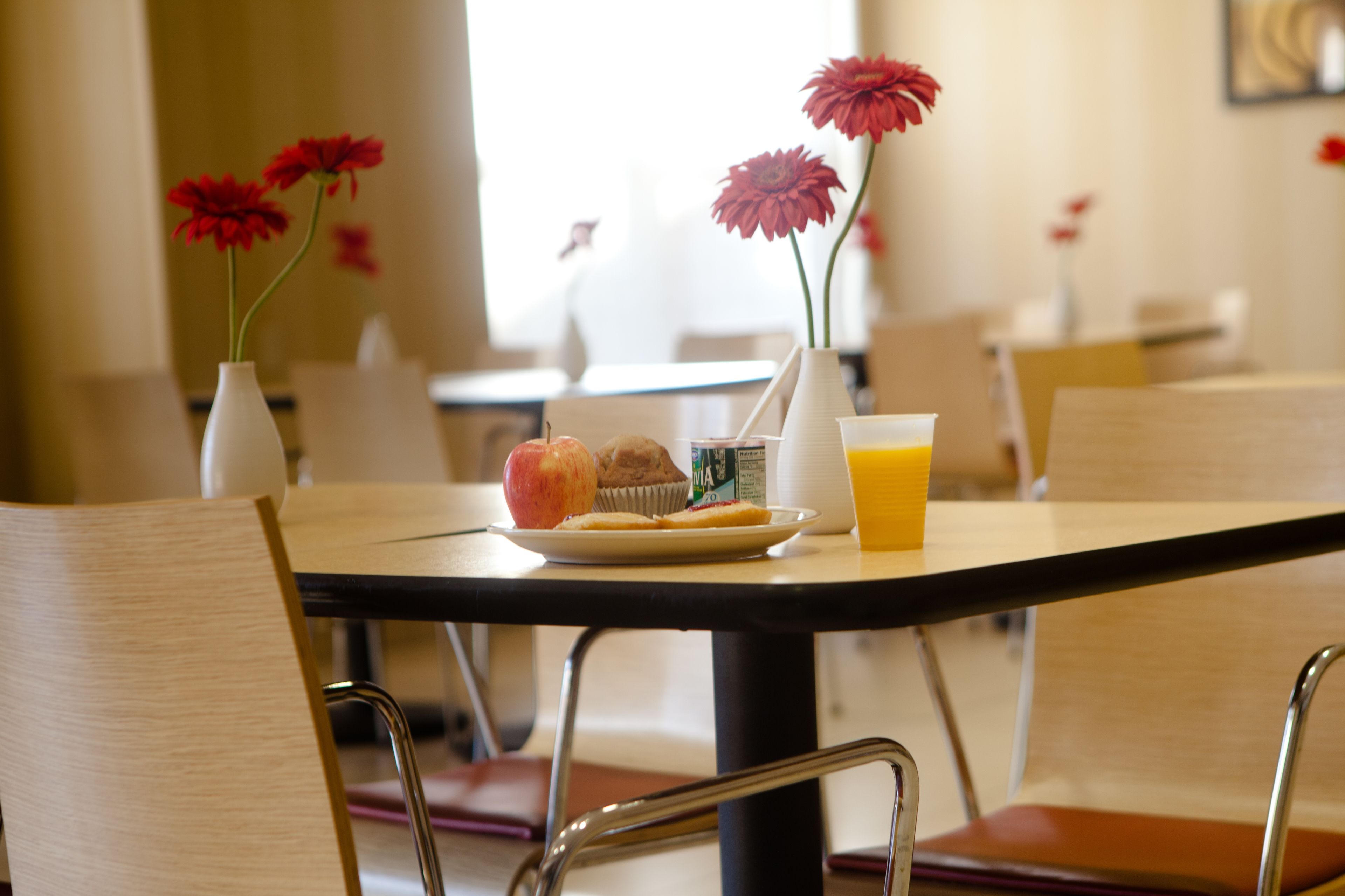 Gratis frukostbuffé varje dag 