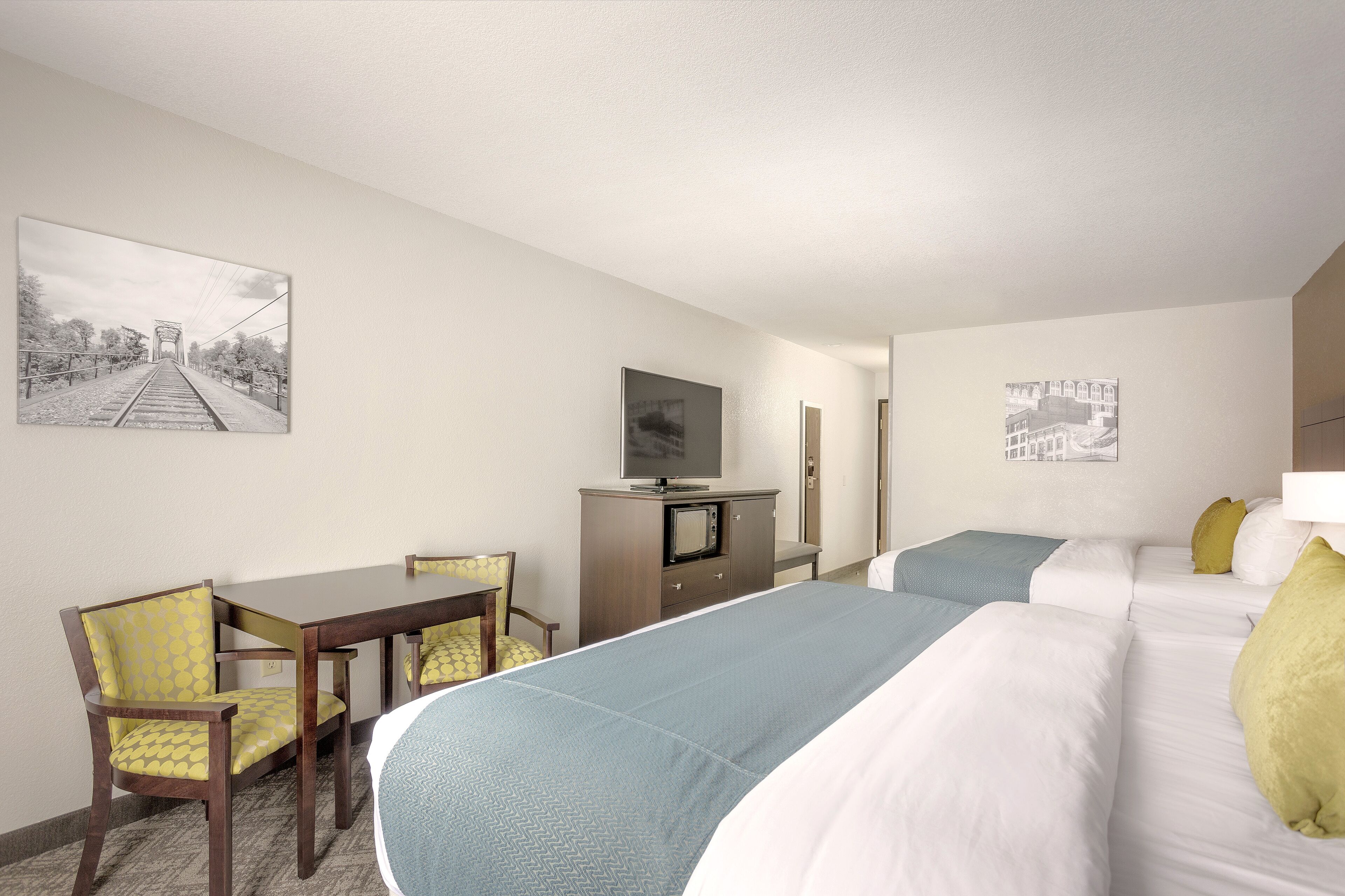 room, multiple beds, non smoking | pillow-top beds, iron/ironing board, cots/infant beds, free wifi