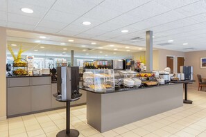 Petit-déjeuner continental compris tous les jours