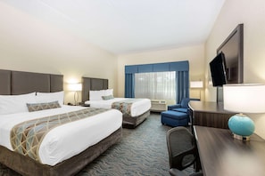 Surmatelas, coffres-forts dans les chambres, bureau