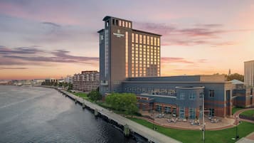 Experience the hotel's waterfront location with scenic views of the river from its adjacent position.