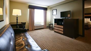 37-inch LED TV with cable channels, TV