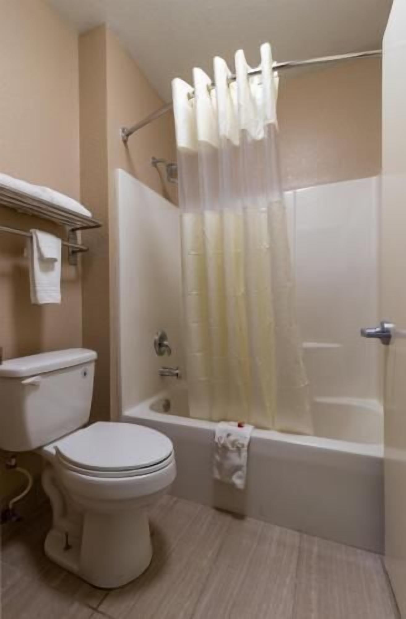 Bathroom | Combined shower/tub, free toiletries, towels