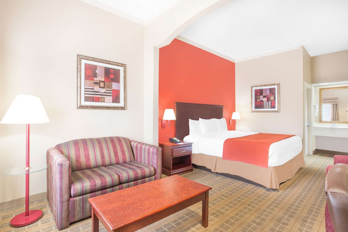 Studio Suite, 1 King Bed, Non Smoking | Desk, iron/ironing board, free cribs/infant beds, rollaway beds