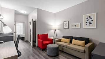 Suite, 1 Bedroom, Non Smoking | Premium bedding, down duvets, desk, blackout curtains