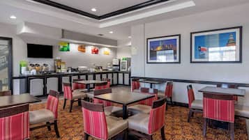 Free buffet breakfast