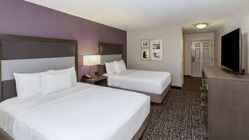 Room, 2 Queen Beds | Premium bedding, desk, laptop workspace, iron/ironing board
