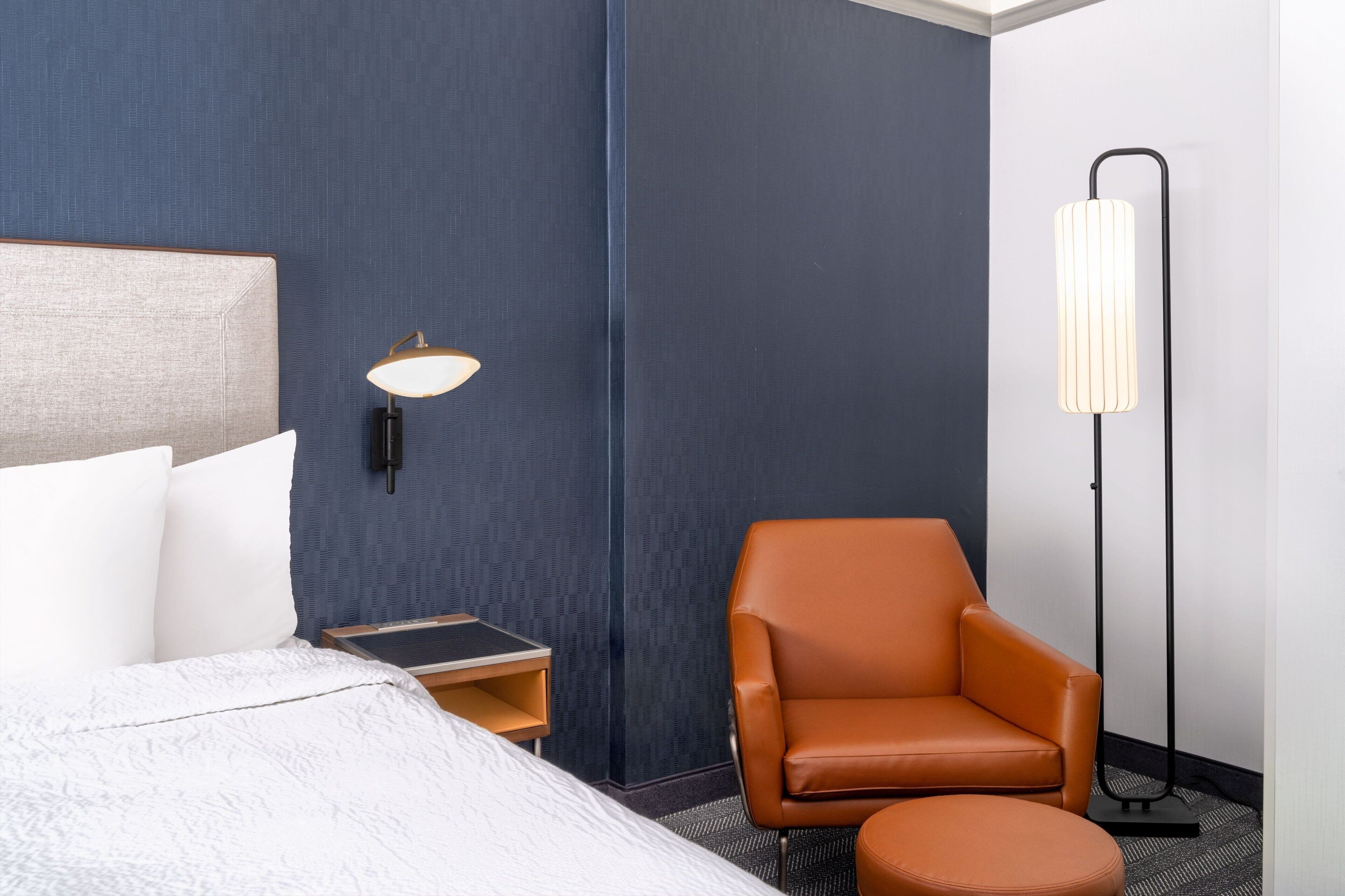 1 bedroom, premium bedding, desk, blackout curtains