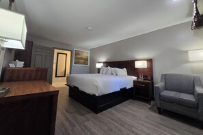 Desk, free WiFi, bed sheets, alarm clocks