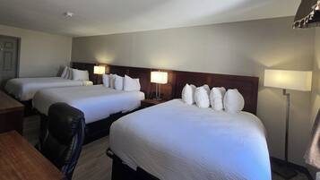 Bureau, Wi-Fi gratuit, draps fournis, réveils