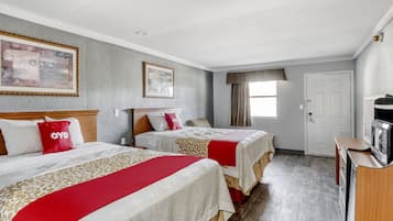 Free WiFi, bed sheets