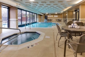 Indoor pool, outdoor pool