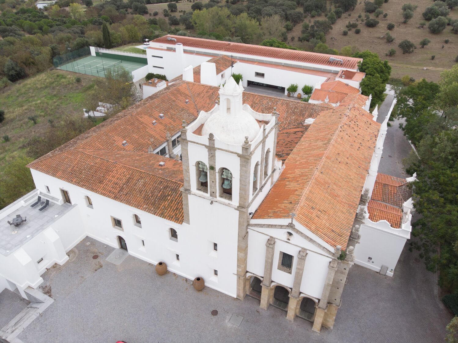 aerial view