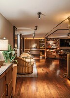 32-inch flat-screen TV with satellite channels, TV