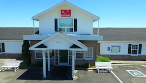 Façade de l’hébergement