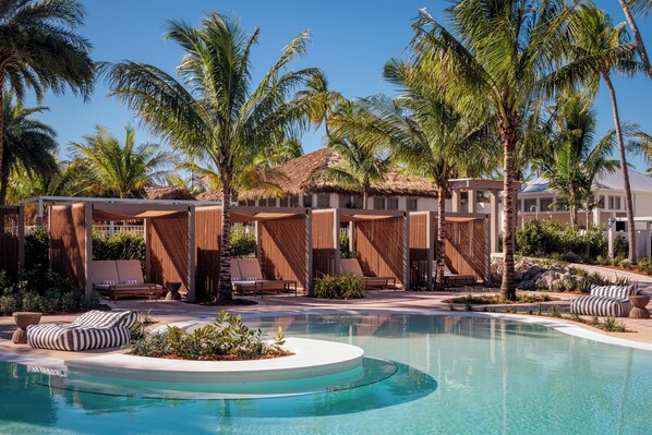 2 outdoor pools, pool cabanas (surcharge), pool umbrellas