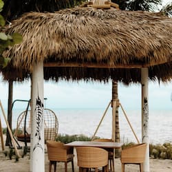 Poolside bar