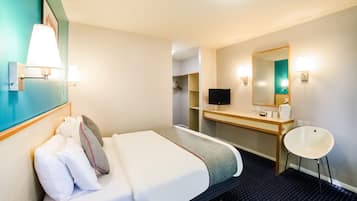 Deluxe-Doppelzimmer, 1 Doppelbett | Schreibtisch, kostenloses WLAN, Bettwäsche