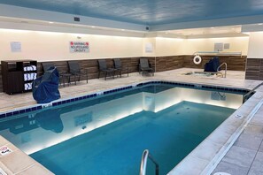 Una piscina techada