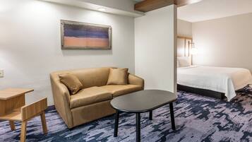 Suite, 1 King-Bett und Schlafsofa