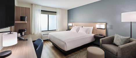 Zimmer, 1 King-Bett (Mobility Accessible Roll-in Shower)