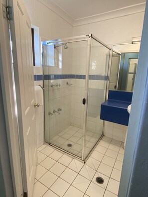 Suite familiare | Bagno | Doccia, asciugamani