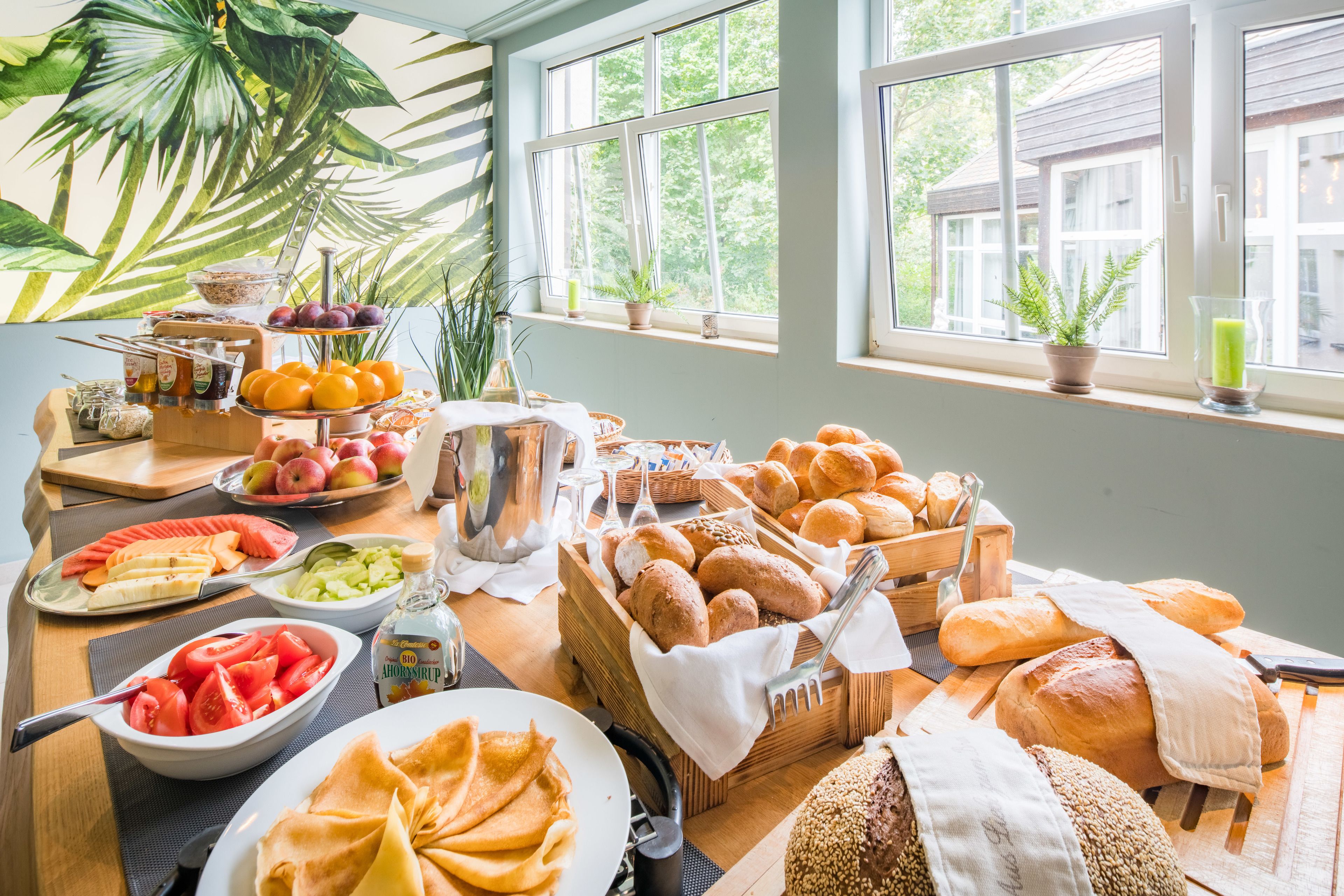 Desayuno buffet todos los días (con cargo)