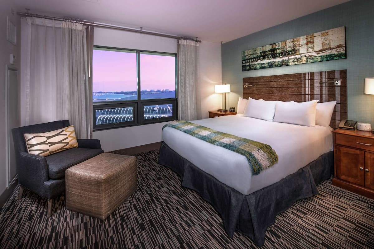 Premium bedding, pillow-top beds, in-room safe, desk