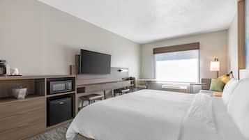 Standardzimmer, 1 King-Bett, Nichtraucher | Schreibtisch, laptopgeeigneter Arbeitsplatz, Bügeleisen/Bügelbrett