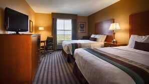 Desk, iron/ironing board, WiFi, bed sheets - Best Western Plus Seawall Inn & Suites By The Beach (Galveston)