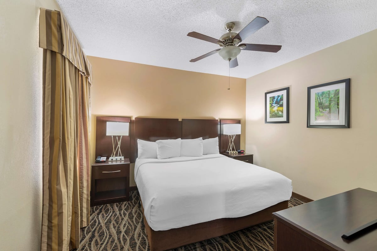 Presidential Suite, 1 King Bed, Non Smoking, Jetted Tub | In-room safe, laptop workspace, iron/ironing board, WiFi