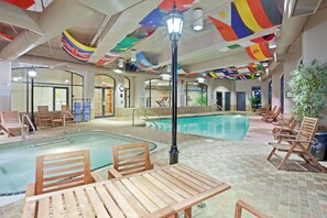 Una piscina techada