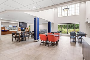 Café da manhã com buffet grátis