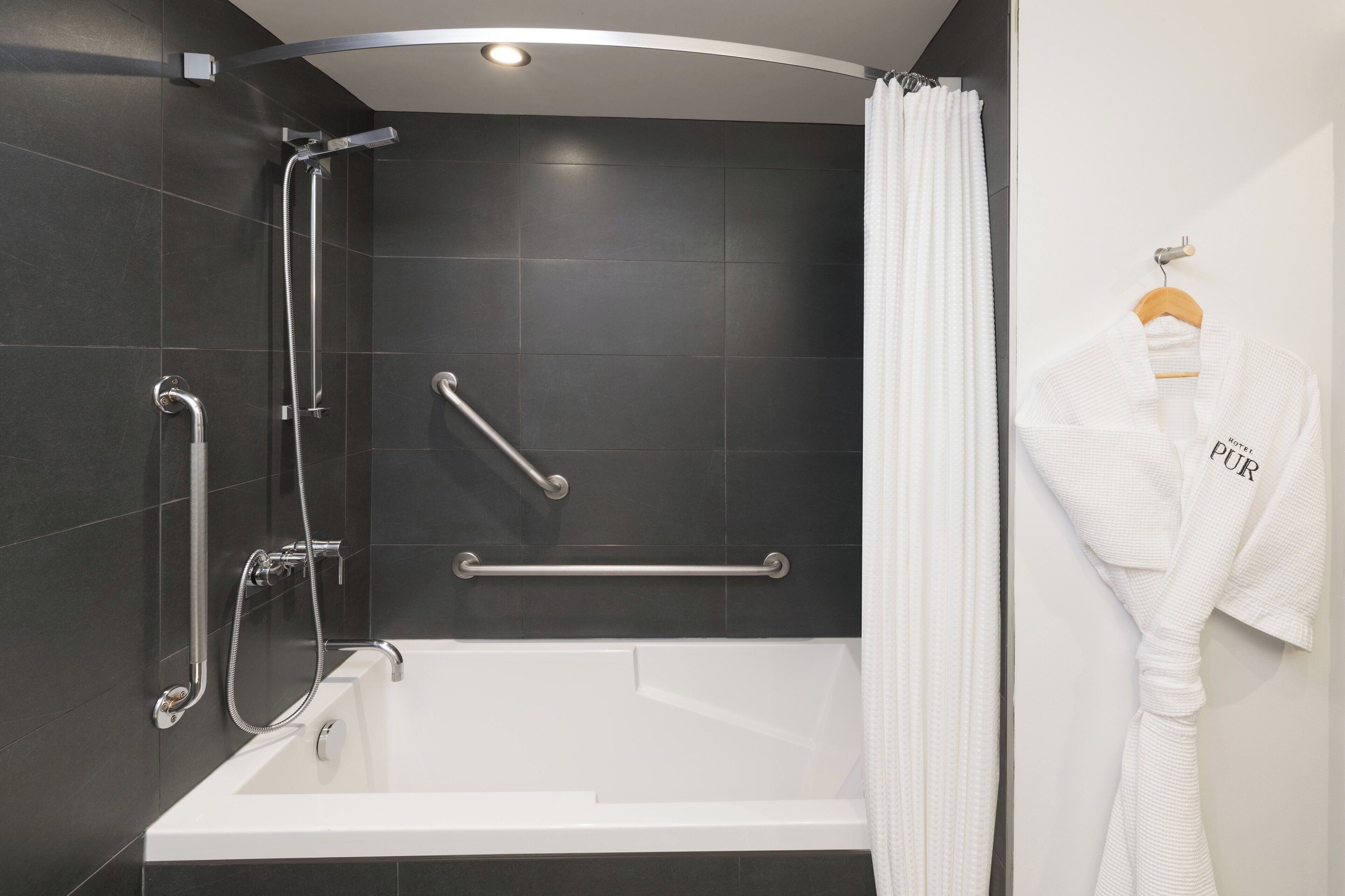 room, 1 king bed with sofa bed, city view (parlor) | bathroom | designer toiletries, hair dryer, towels