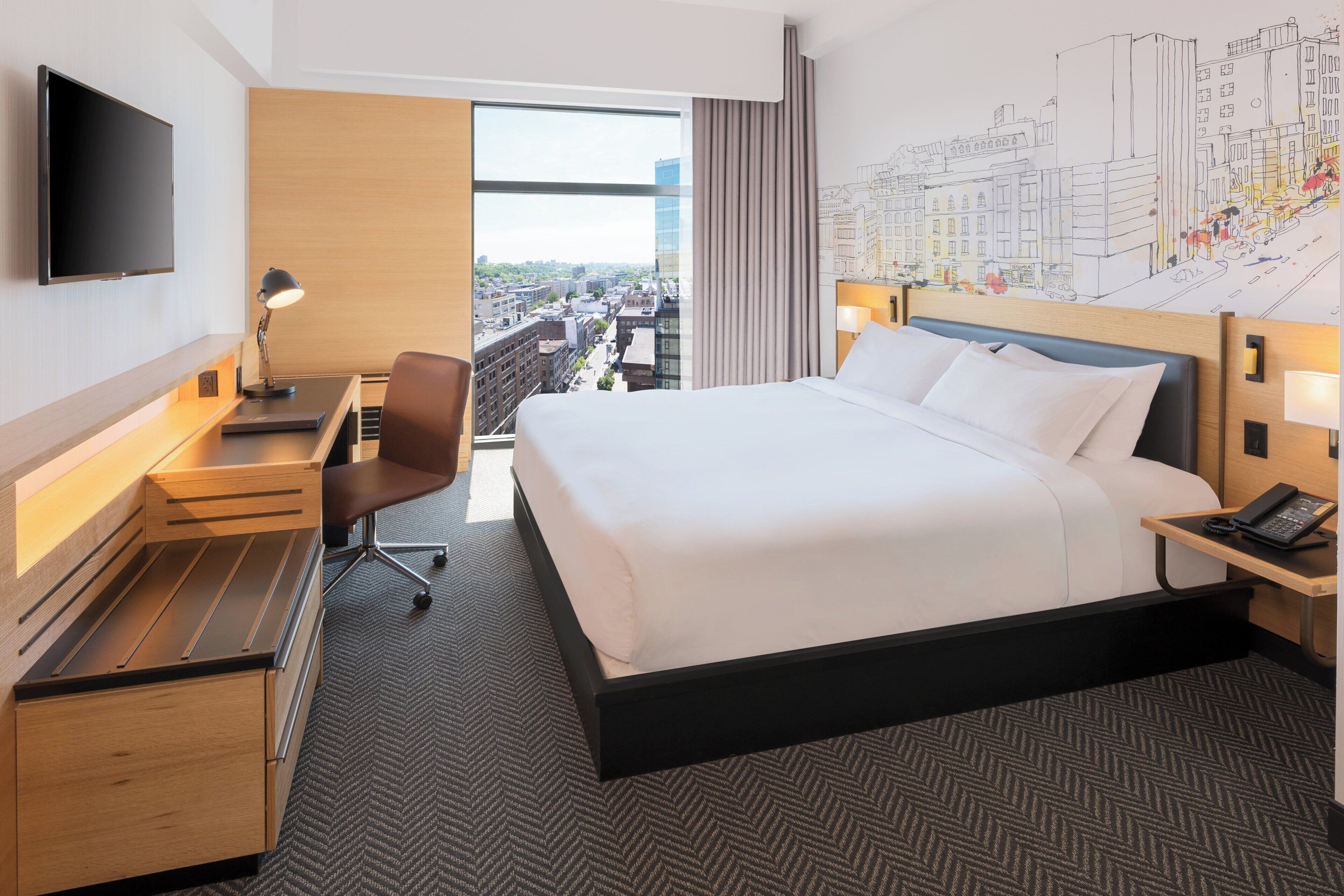 Room, 1 King Bed | Premium bedding, Select Comfort beds, in-room safe, desk