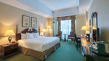 Premium bedding, Select Comfort beds, desk, blackout curtains