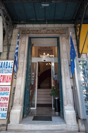 Fachada de la propiedad