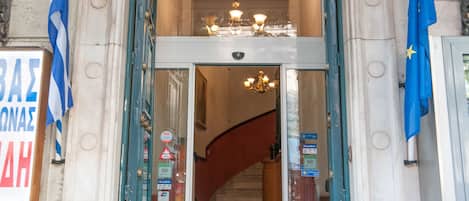 Entrée de l’hébergement