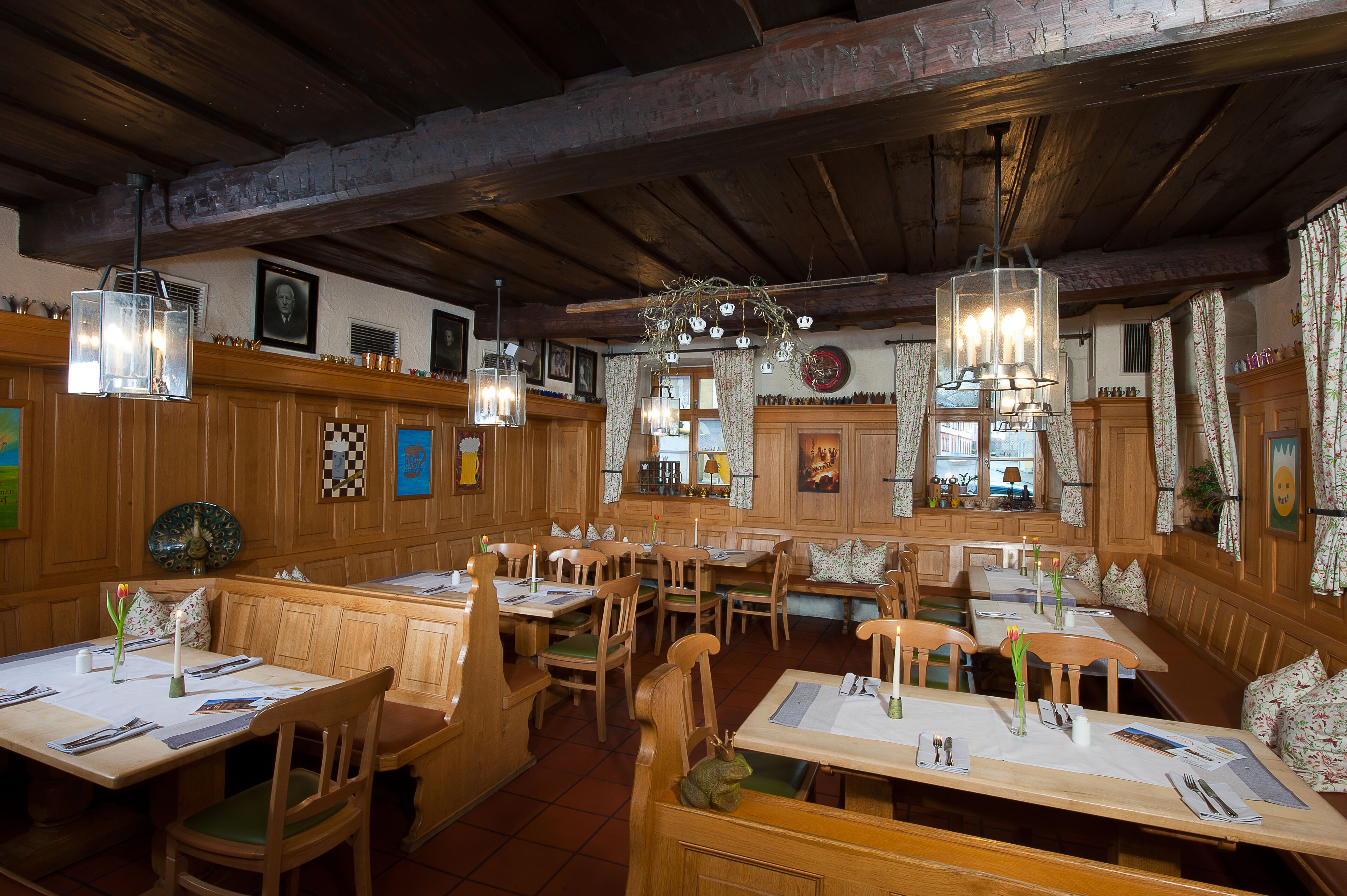 Frühstück, Mittagessen und Abendessen