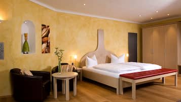 Premium-Doppelzimmer (Brauerappartement) | Hochwertige Bettwaren, Zimmersafe, Schreibtisch, schallisolierte Zimmer