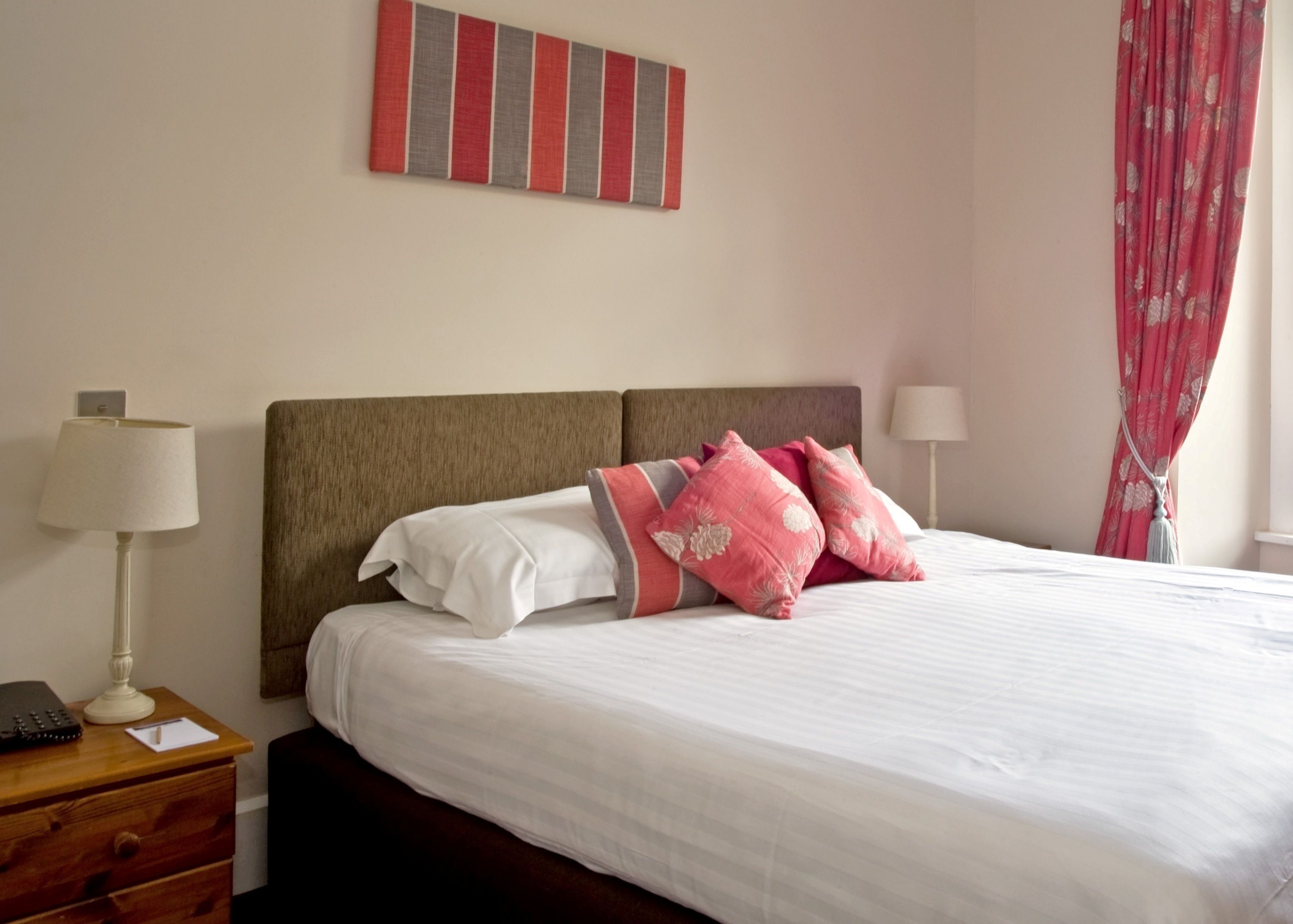 1 bedroom, premium bedding, individually decorated