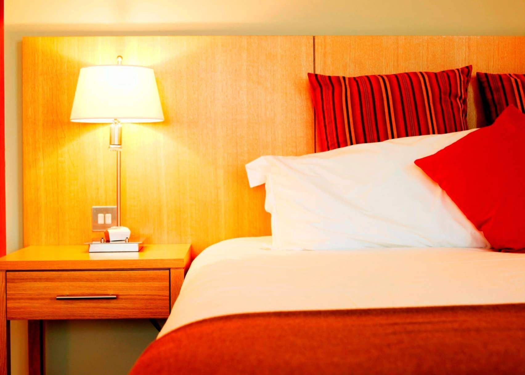 Premium bedding, individually decorated, individually furnished, desk