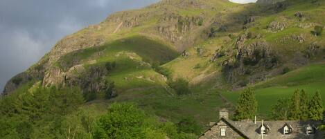 Façana frontal de l'allotjament