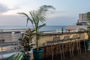 Terrasse sur le toit