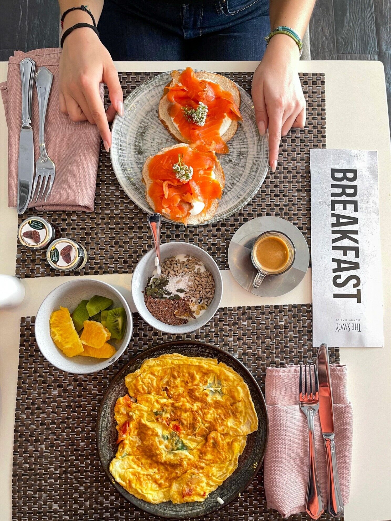 Daily buffet breakfast (ILS 75 per person)