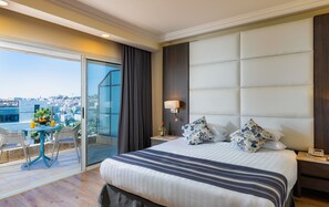 Superior Room, 1 King Bed, Balcony, City View | View from room