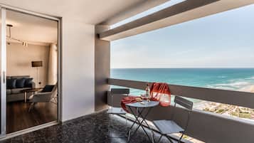 Premier Suite, Balcony, Sea View | Terrace/patio