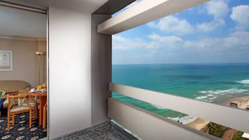 Junior Suite, Balcony, Sea View | Balcony view